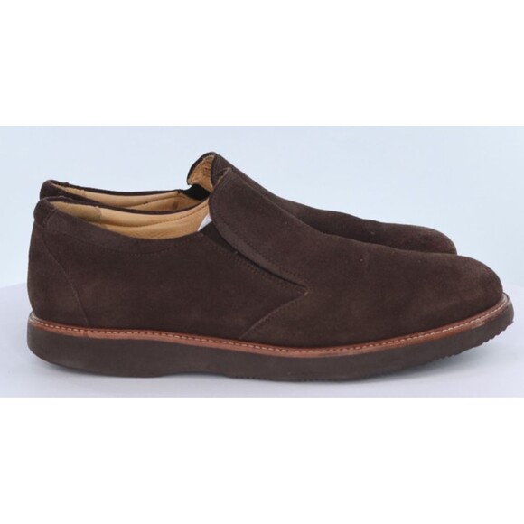 Samuel Hubbard Frequent Traveler $285 Men\'s Slip On Loafer Shoes Size 11 M Suede main image 5
